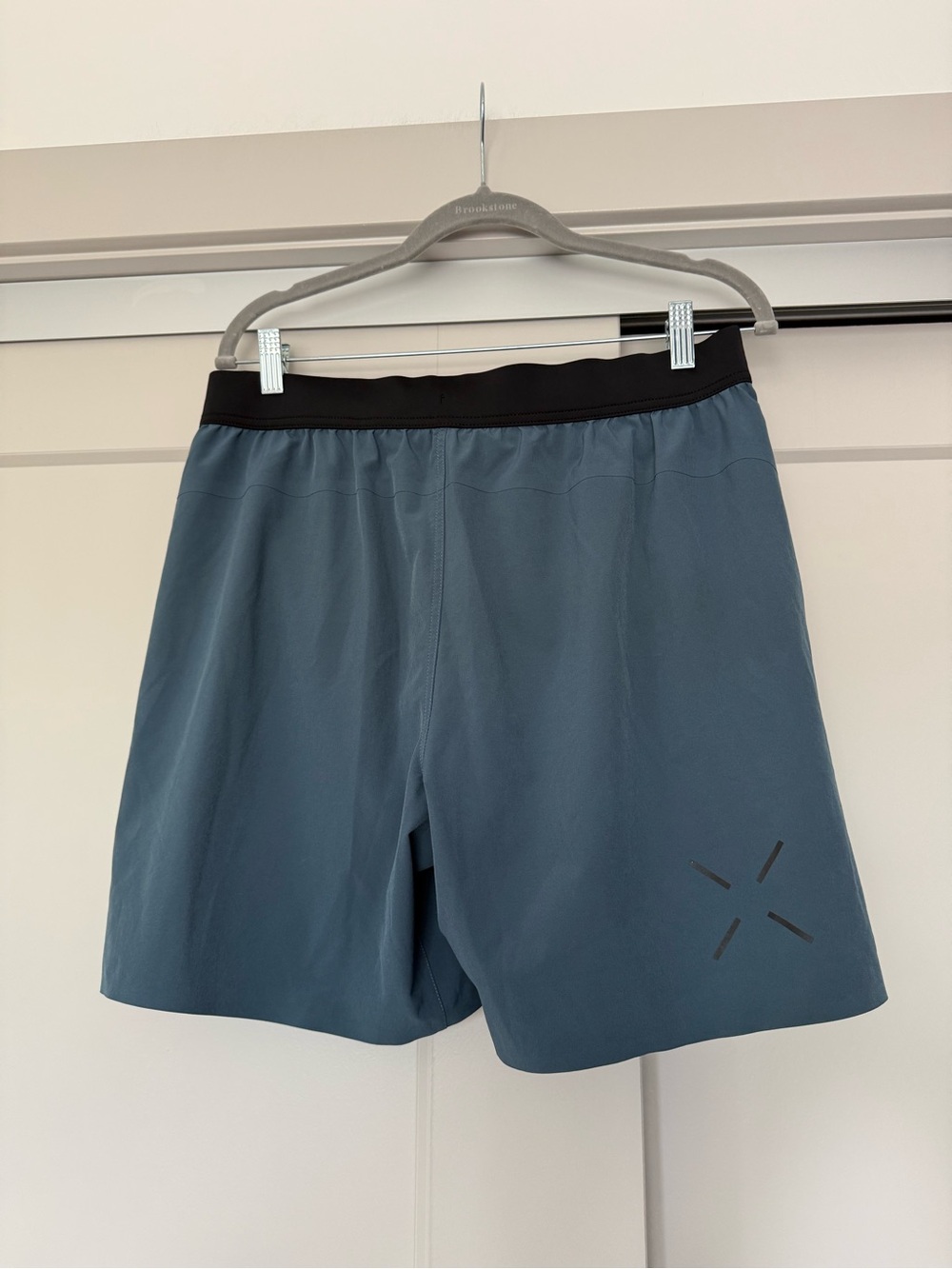 Ten Thousand Interval Men's Performance Shorts - Slate Blue with Black